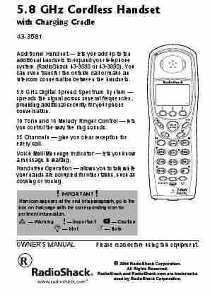 Radio Shack Cordless Telephone 43-3581-page_pdf